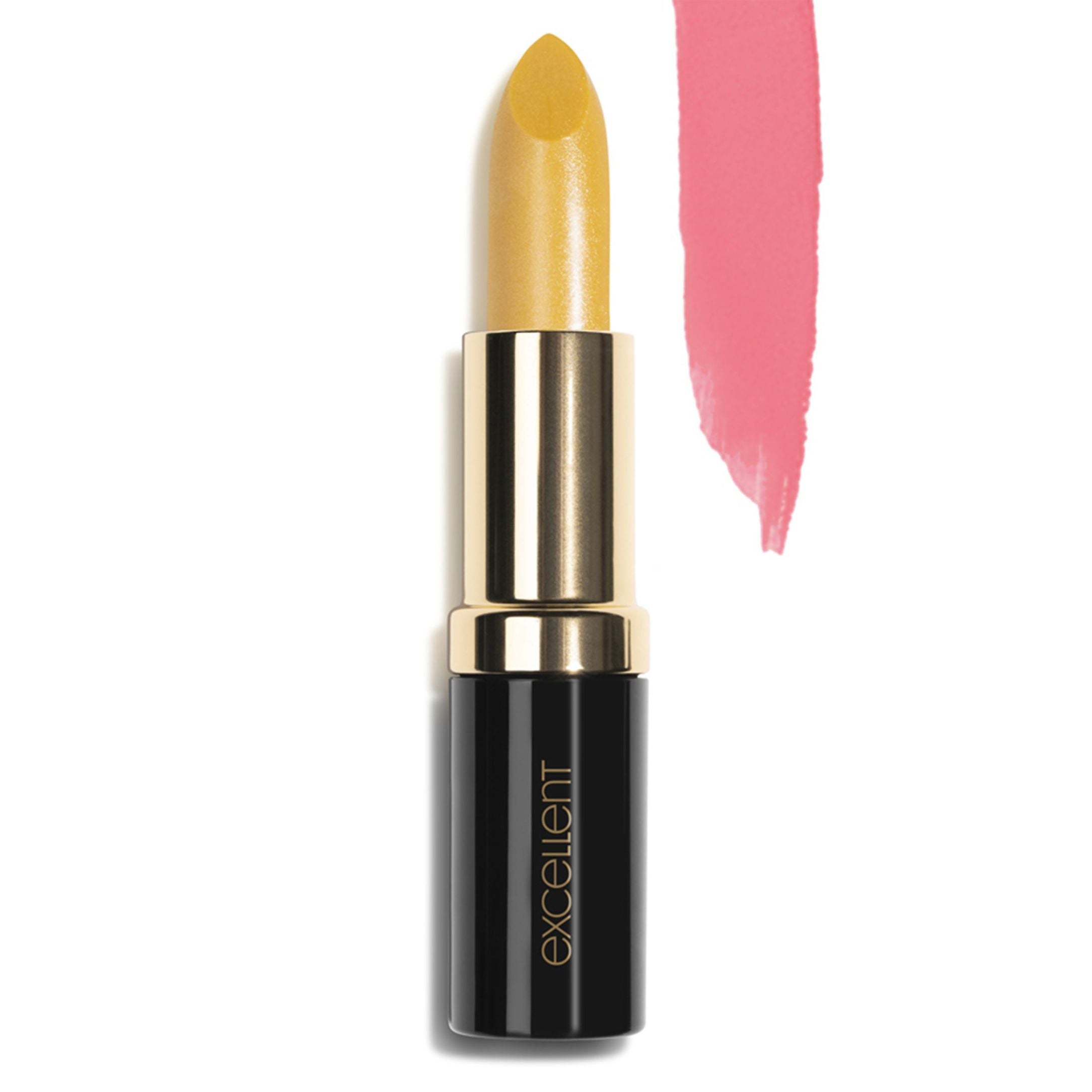 LAVERTU Lipstick Excellent in Yellow - colour-changing lipstick reacting to pH for a personalised shade.