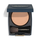 LAVERTU Terre de Soleil Bronzer in shade 03 Light, ultra-soft baked powder for a natural radiant glow with included mini brush.