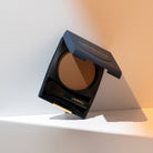 Lavertu Terre de Soleil baked bronzer 01 Dark compact with rich deep bronze shade.