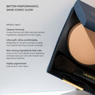 Detail view of LAVERTU Terre de Soleil Bronzer 03 Light highlighting its 99% natural formula, ultra-soft feel and skin-loving ingredients.