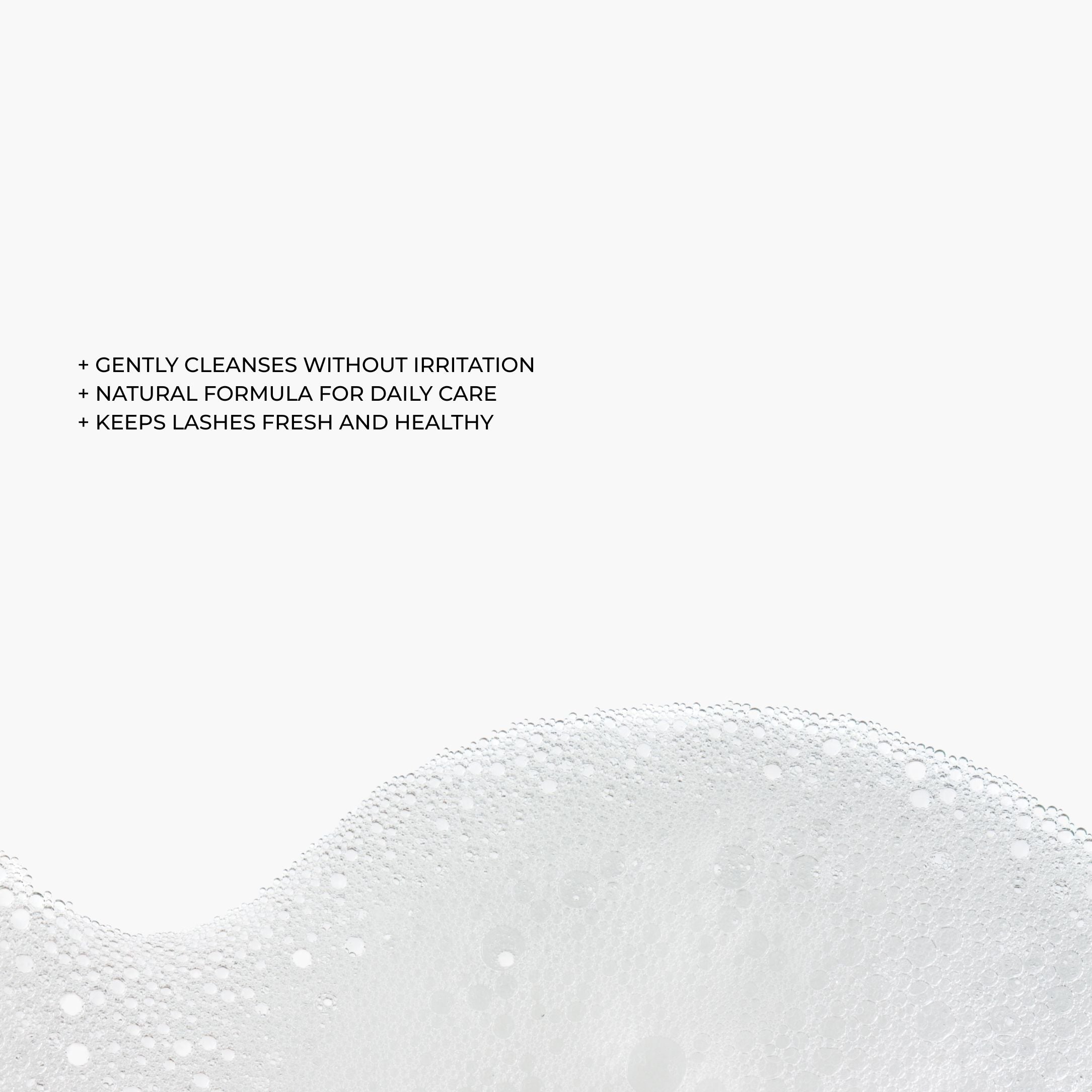 Close-up of LAVERTU Foundation Brush with ultra-soft vegan bristles for even liquid and cream makeup application.