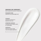 Lavertu hydraterende kleuraanpassende foundation foundation textuur met huidverzorgende ingrediënten