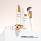 Lavertu foundation met kwast voor complete make up routine