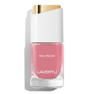 LAVERTU Nail Polish Nature 32 Dagmar Rose with soft rosy pink colour in elegant glass bottle